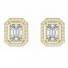 Illusion Diamond Stud Earrings | Stud Earrings | Trinity Designer Jewel