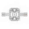 TR057-Mirage diamond ring - 4 ct face up