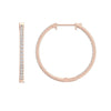 TE055 - Designer Gold Peace Stud Earrings with Diamonds for Women and Girls