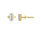 TE069 - Fancy Comfort Gold With Diamond Earrings for Women