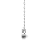 Round Diamond Necklace | Round Necklace | Trinity Designer Jewel