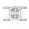 TR061-Mirage diamond ring - 3 carat face up