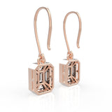 French Wire Diamond Earrings | Best Earring | Trinity Designer Jewel