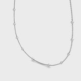 Diamond Station Necklace | Station Necklaces | Trinity Designer Jewel