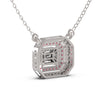 Beautiful TNK015 Diamond Pendant Necklace