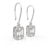 Chic TE022 Diamond Earrings with French Wires