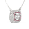Chic TNK015 Diamond Pendant Necklace