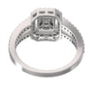 Chic TR004 Diamond Ring with Emerald Cut Illusion
