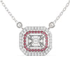 Elegant TNK015 Diamond Pendant Necklace