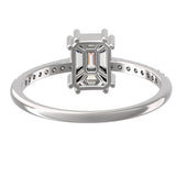 TR020 - Unique 18k Diamond Ring